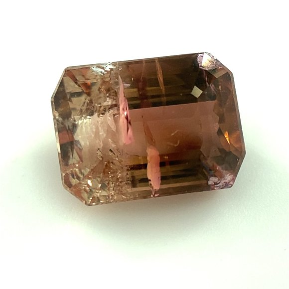 BiColor Tourmaline 3.78ct - Picture 1 of 7